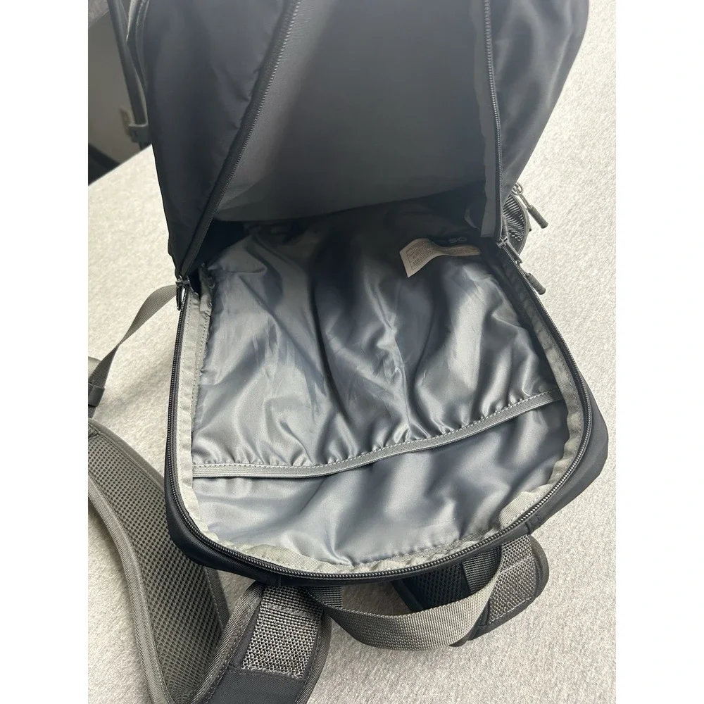 Timbuk2 Parkside Laptop Backpack Black Travel‎ Pocket Tablet Work School *LOGO*